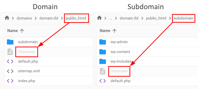 How to change the PHP version for subfolders or subdomains in Hostinger